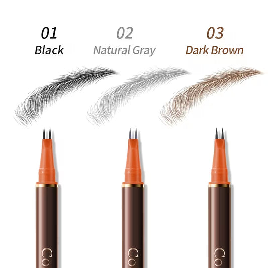 Waterproof Eyebrow Pencil & Liner — 2-in-1 Precision Pen🔥