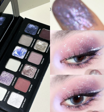 Wolf Moon Eyeshadow Palette – 12 Color Fantasy Shimmer & Matte Makeup Set