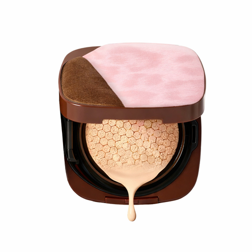 Pink Leopard Cushion Foundation – Long-Lasting, Full Coverage & Flawless Finish