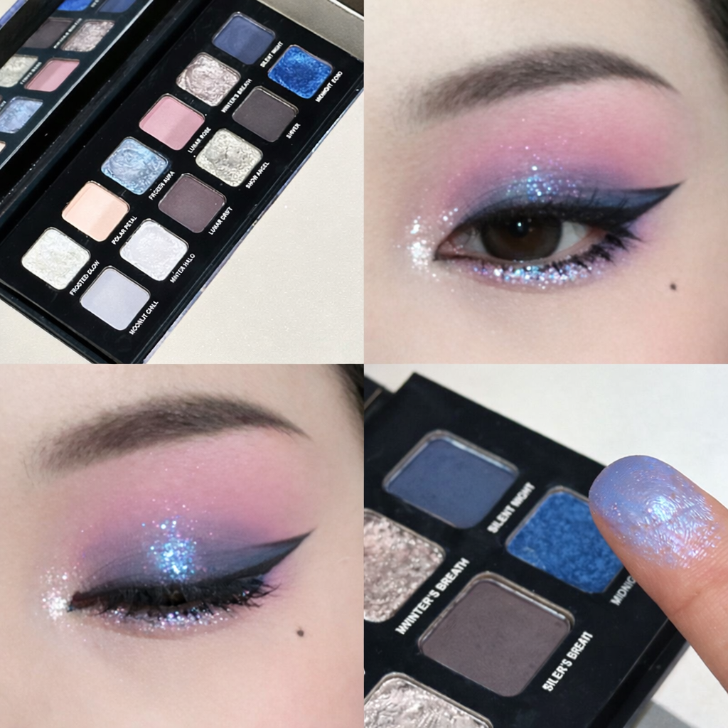 Wolf Moon Eyeshadow Palette – 12 Color Fantasy Shimmer&Matte