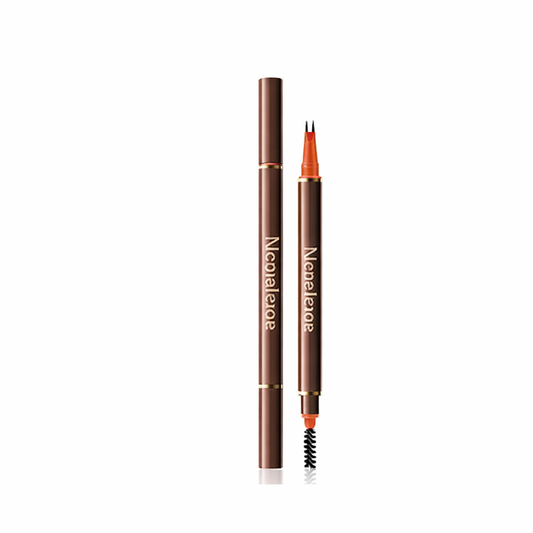 Waterproof Eyebrow Pencil & Liner — 2-in-1 Precision Pen